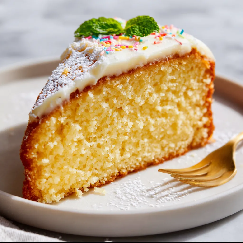 Authentic Italian Lemon Ricotta Cake with Sweet Glaze - Moist Fluffy Spring Dessert Recipe - tertiary view